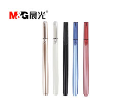 晨光 优品密度中性笔子弹头签字笔水性笔 0.5mm5支3色外观 AGPB1905